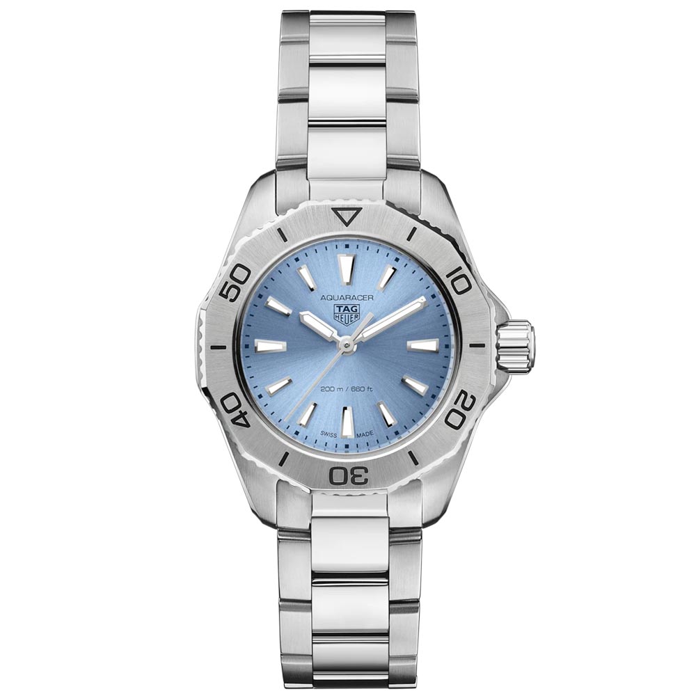 TAG Heuer Aquaracer Professional 200 30mm Blue Dial Quartz Ladies Watch WBP1415 BA0622