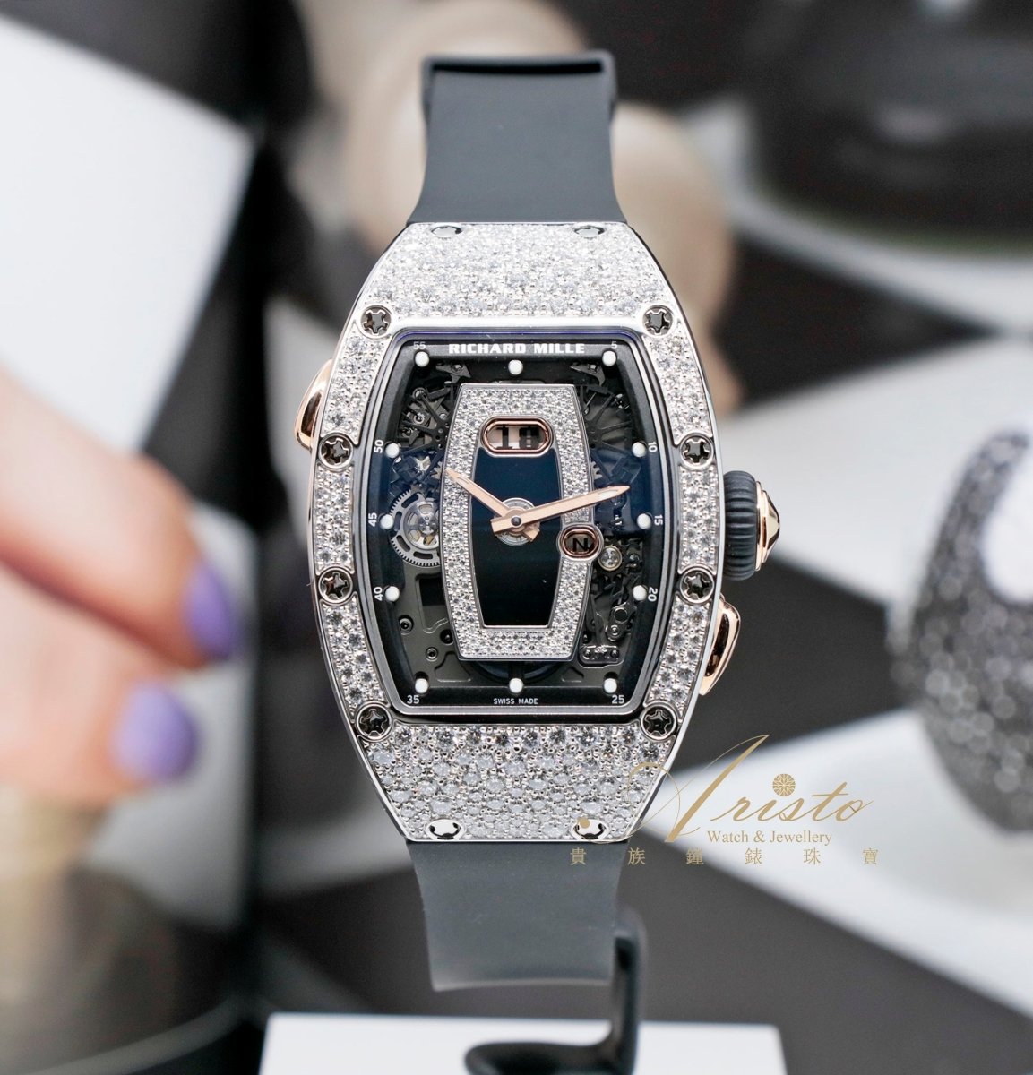 Richard Mille RM037 WG Snow Set Onyx