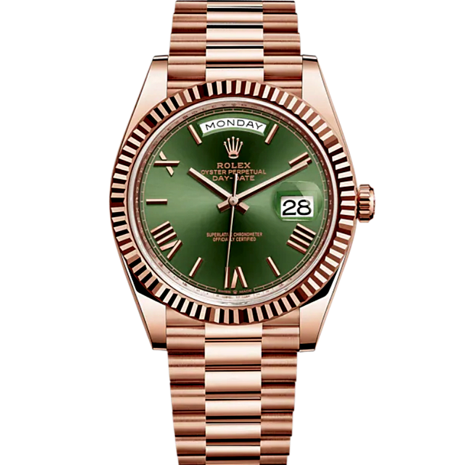 Rolex Day Date President 40mm 18ct Everose Gold 228235 0025