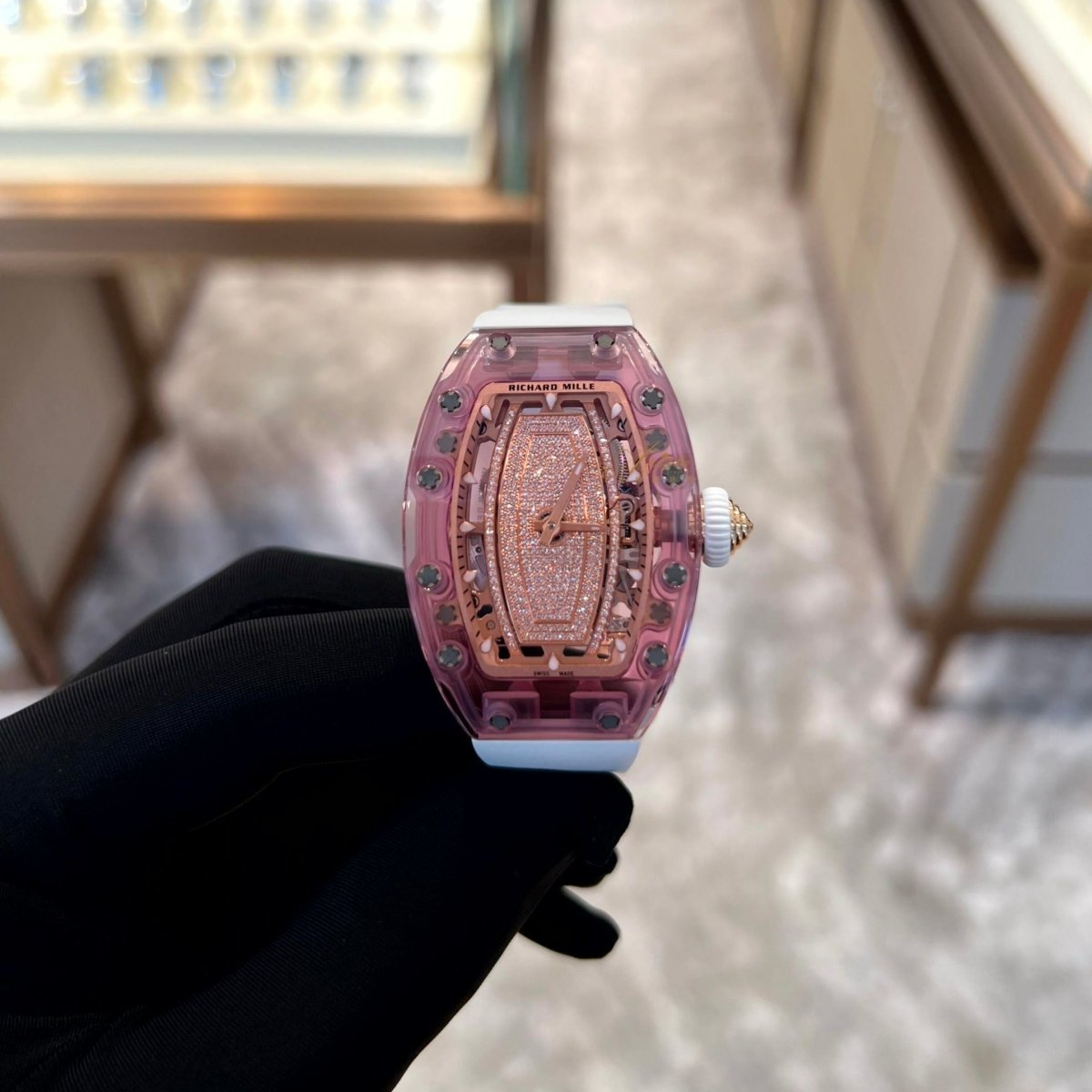 Richard Mille RM07 02 Red Sapphire diamond