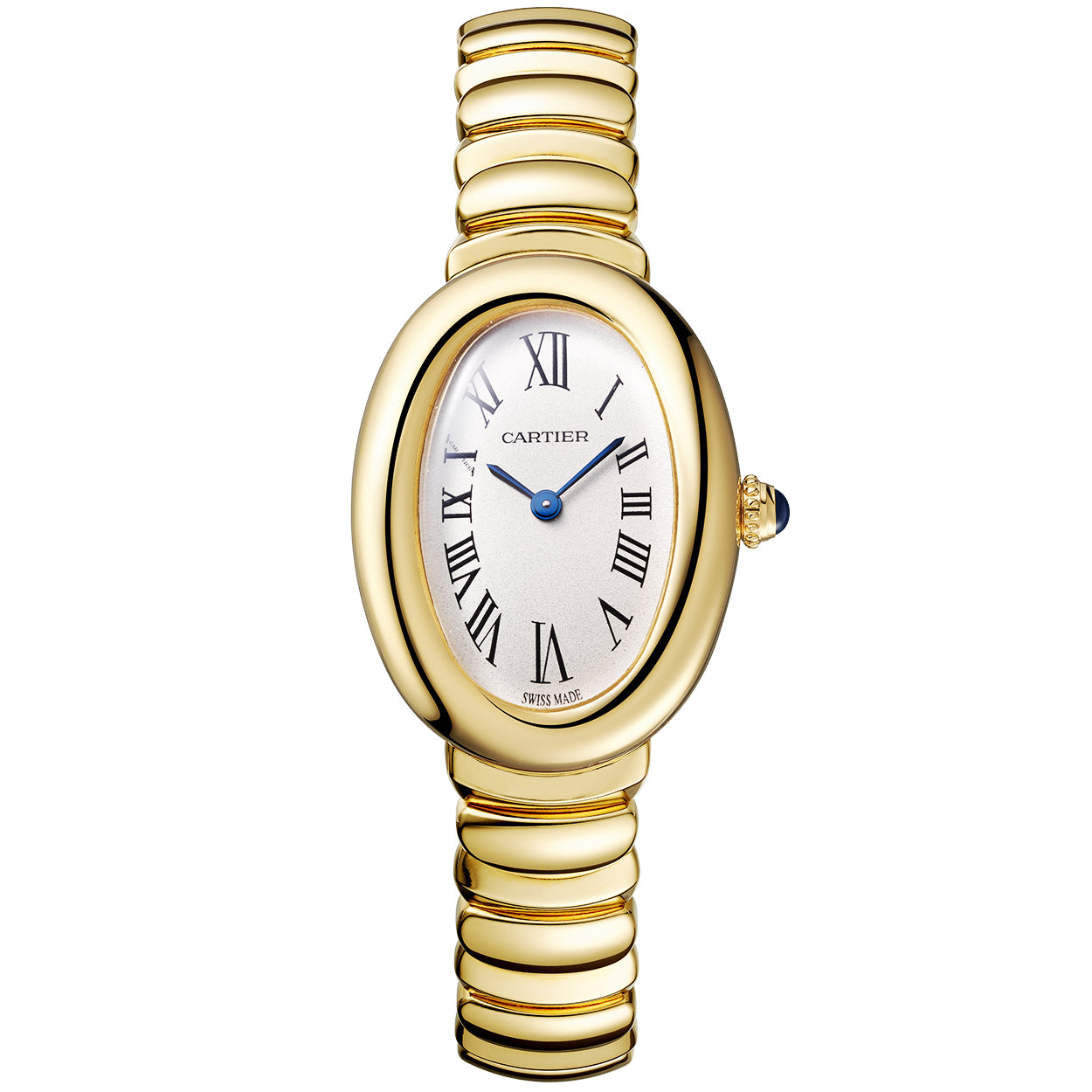 Cartier Baignoire Small 18ct Yellow Gold Ladies Bracelet Watch