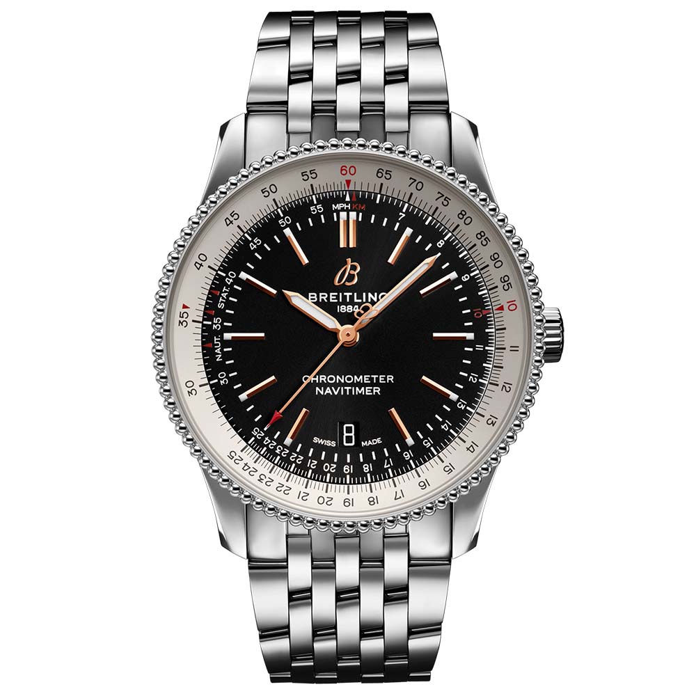 Breitling Navitimer 41mm Black Dial Automatic Gents Watch A17326211B1A1