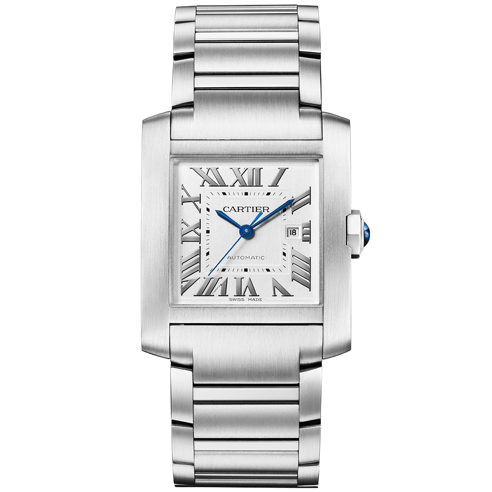 Cartier Tank Francaise Large Automatic Steel Bracelet Watch