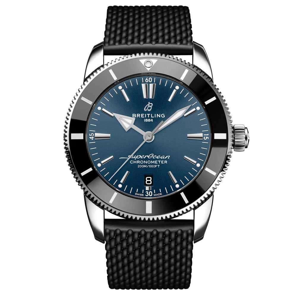 Breitling Superocean Heritage B20 44mm Blue Dial Automatic Gents Watch AB20304A1C1S1
