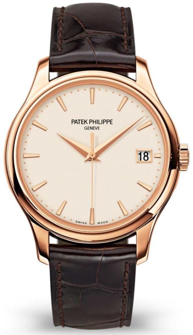 Patek Philippe Calatrava Ivory lacquered Dial Ref# 5227R 001