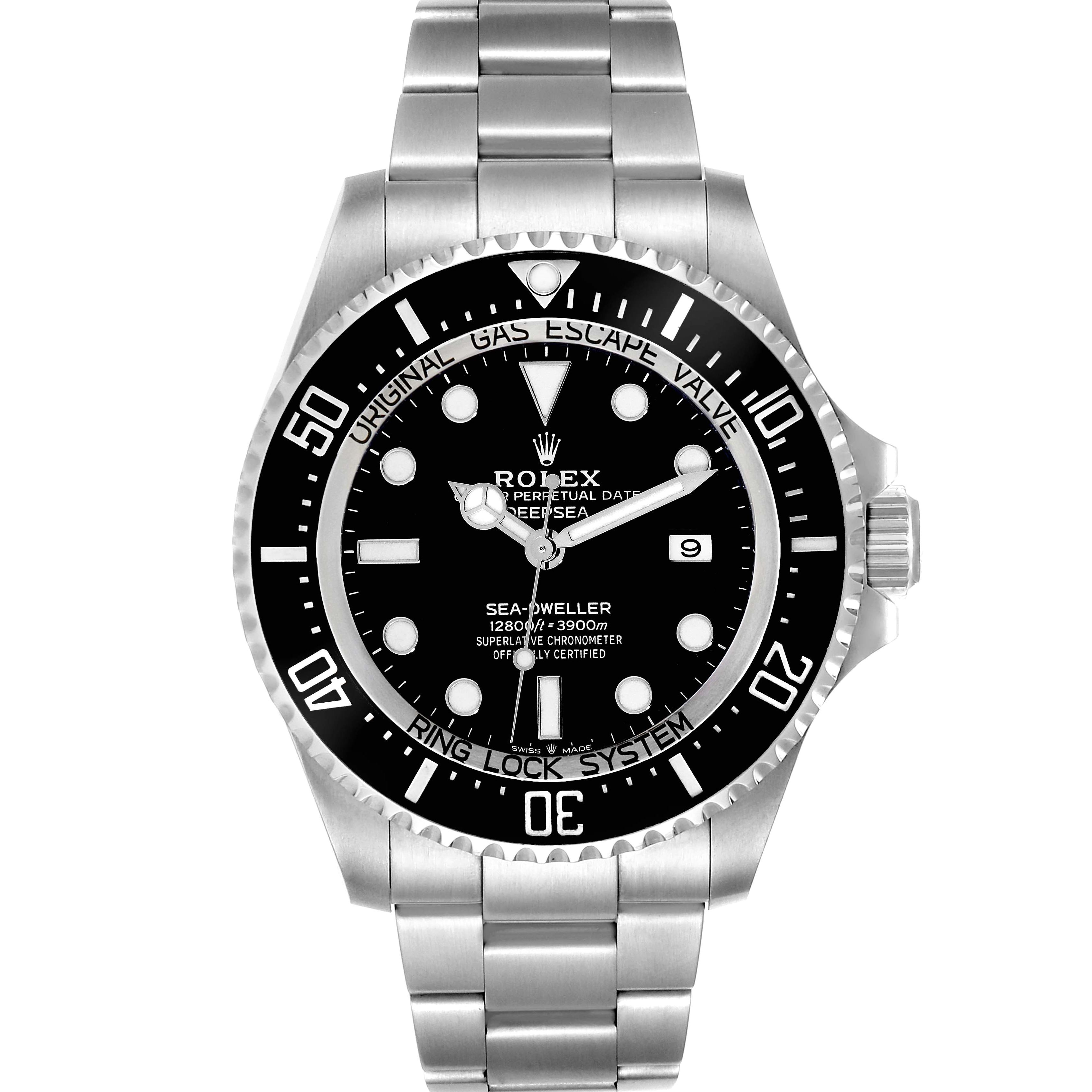 Rolex Sea Dweller Silver Black Dial 43mm 126660 0001